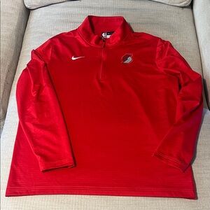 Nike Toronto Raptors Long Sleeve Quarter-Zip Top